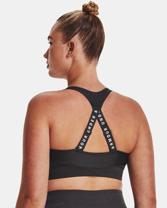 Women's UA Meridian Rib Waistband Ankle Leggings image number 4