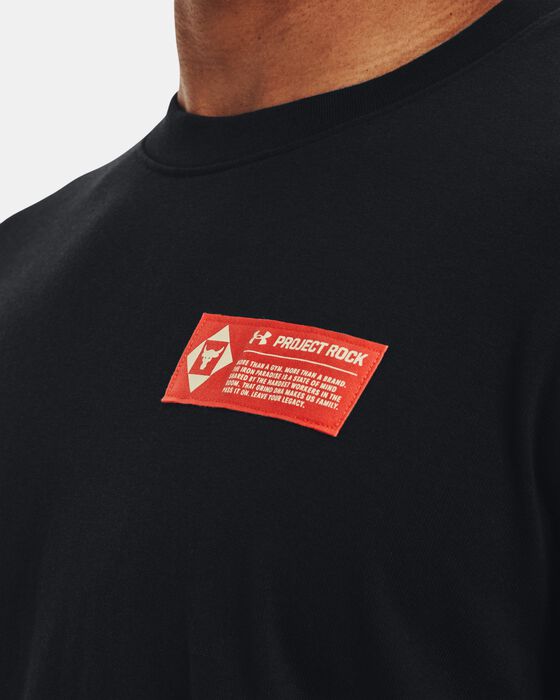 Men's Project Rock Globe Heavyweight Short Sleeve image number 3