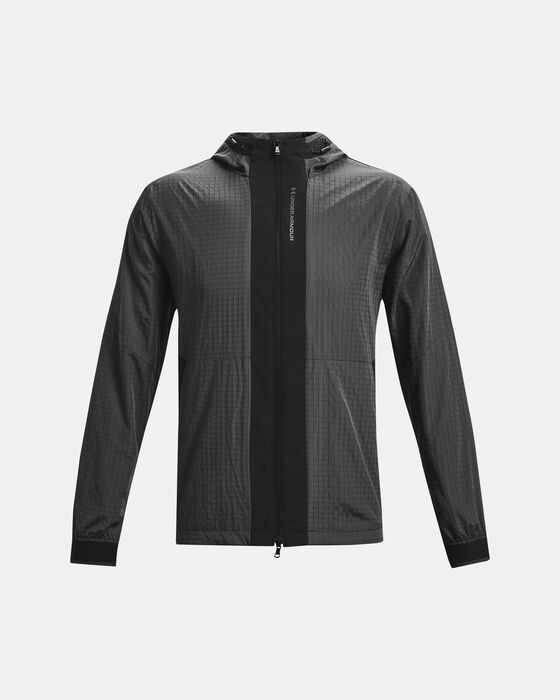 Men's UA RUSH™ Woven Legacy Windbreaker image number 7