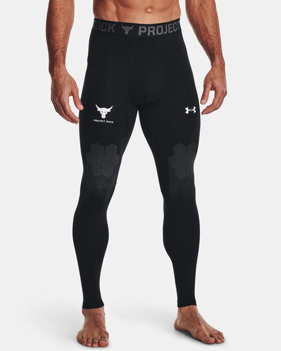 Men's Project Rock TurfGear ArmourPrint Leggings image number 0