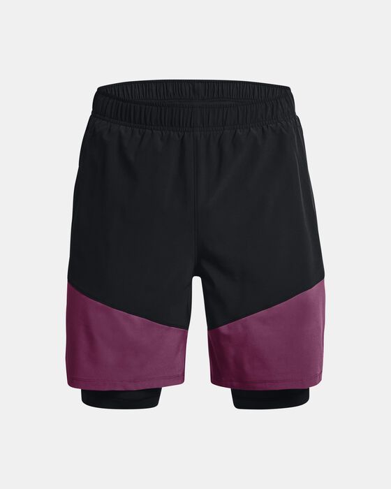 Men's UA Woven 2-in-1 Shorts image number 5