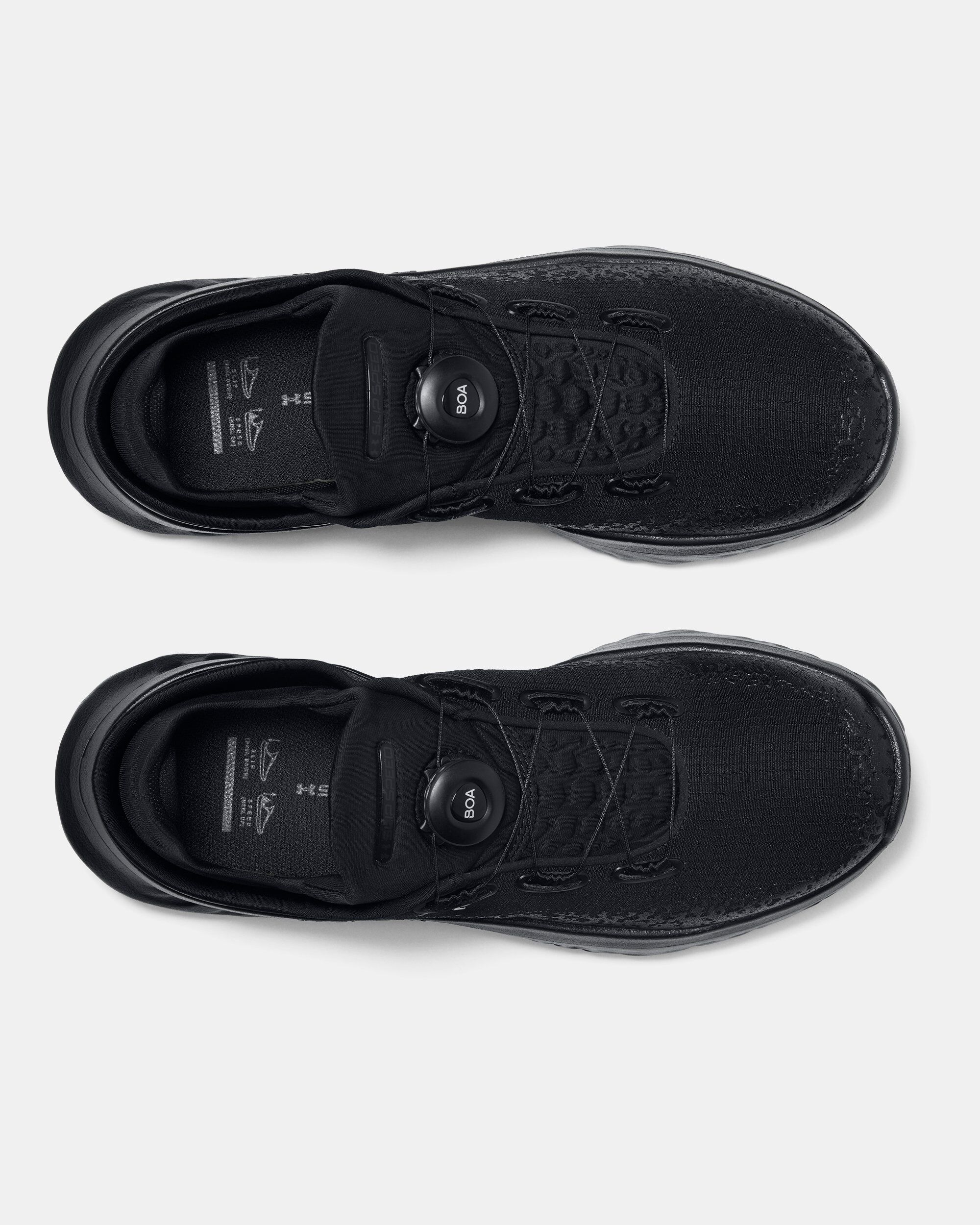 Buy Unisex UA SlipSpeed™ Mega Ripstop Shoes Black in Dubai