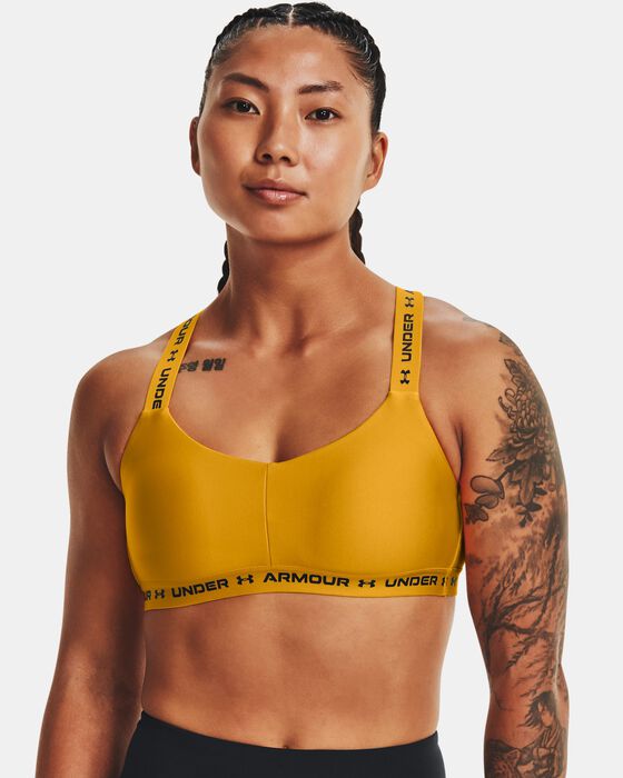 Women's UA Crossback Low Sports Bra image number 0