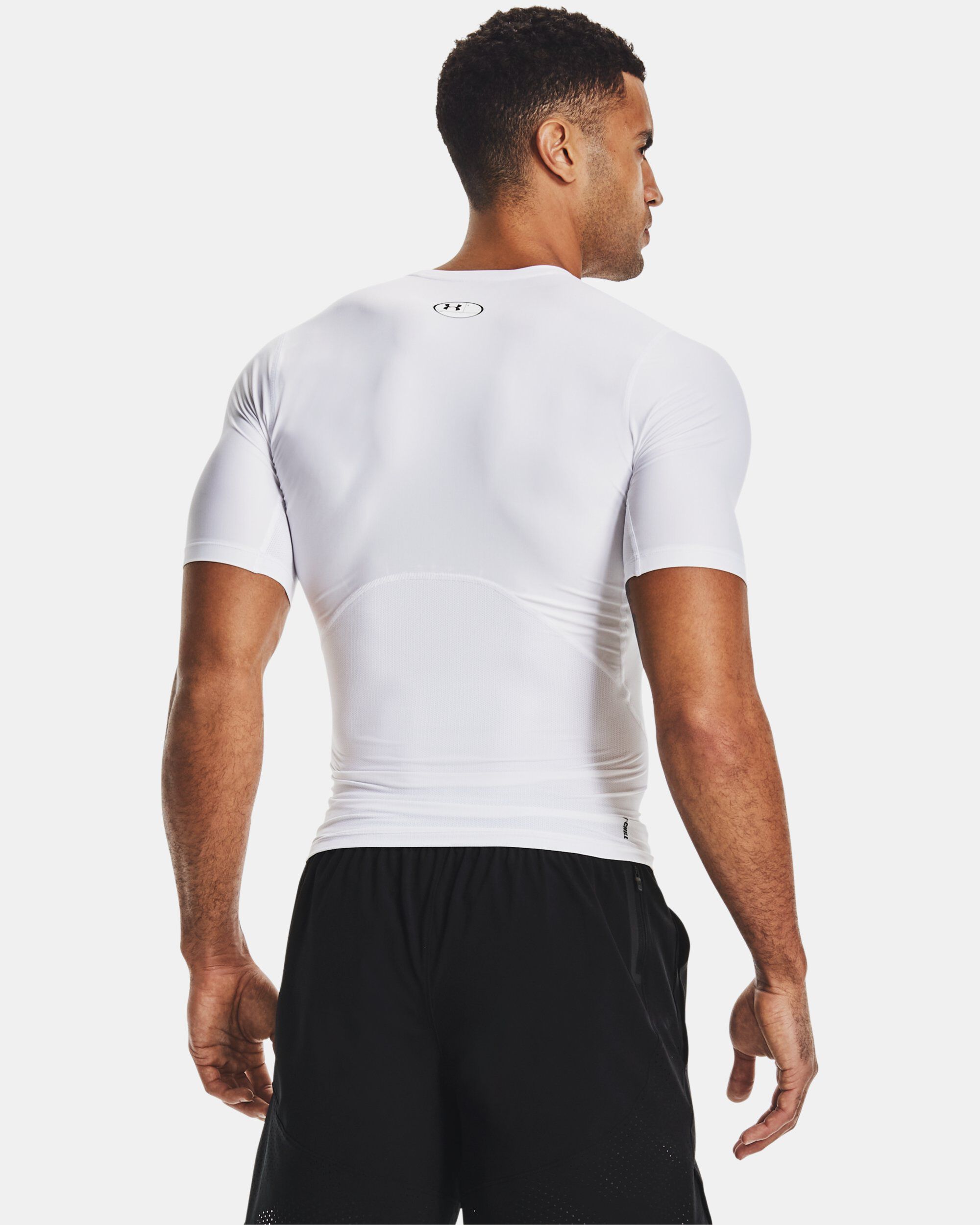 Under Armour Men s UA Iso Chill Compression Short Sleeve White in