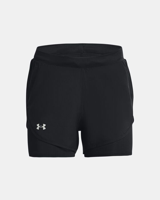 Women's UA Fly-By Elite 2-in-1 Shorts image number 6