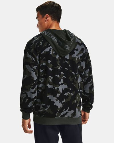 Men's UA Rival Fleece Camo Full Zip