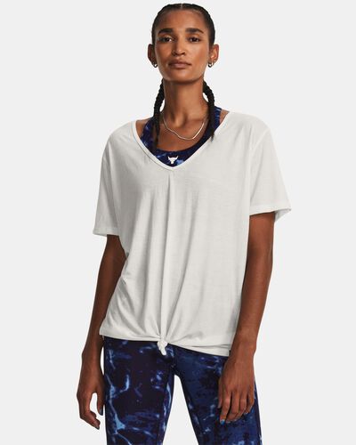 Women's Project Rock Completer Deep V T-Shirt
