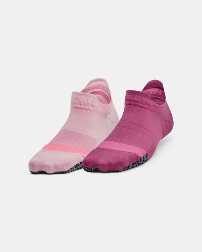 Women's UA Breathe 2-Pack No Show Tab Socks