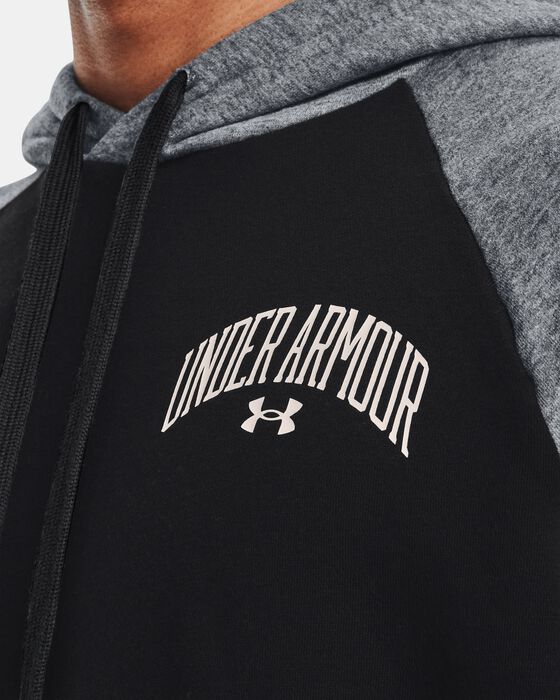 UA Rival Fleece Wordmark Colorblock image number 2