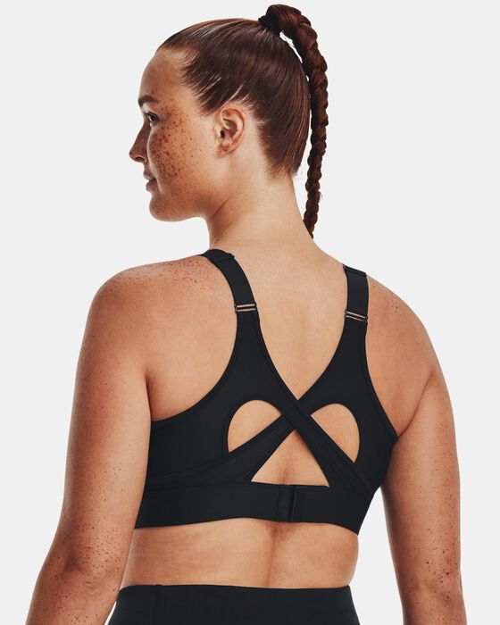 Women's UA Infinity High Crossover Sports Bra image number 6