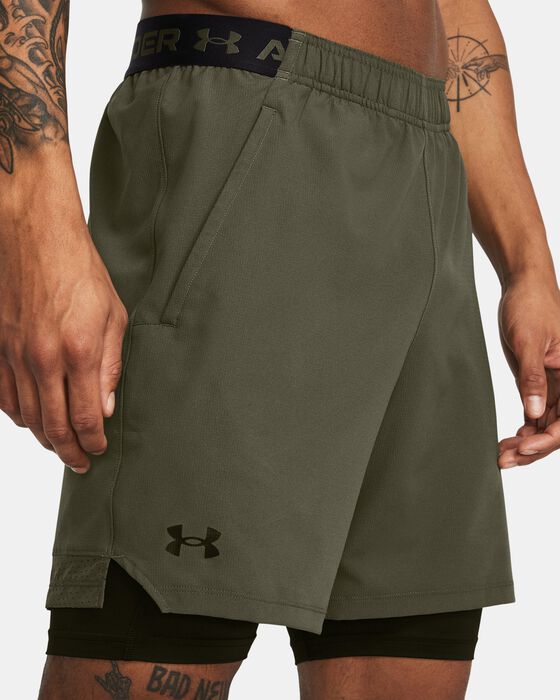 Men's UA Vanish Woven 2-in-1 Shorts image number 3