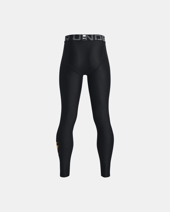 Boys' Project Rock HeatGear® Black Adam Leggings image number 1