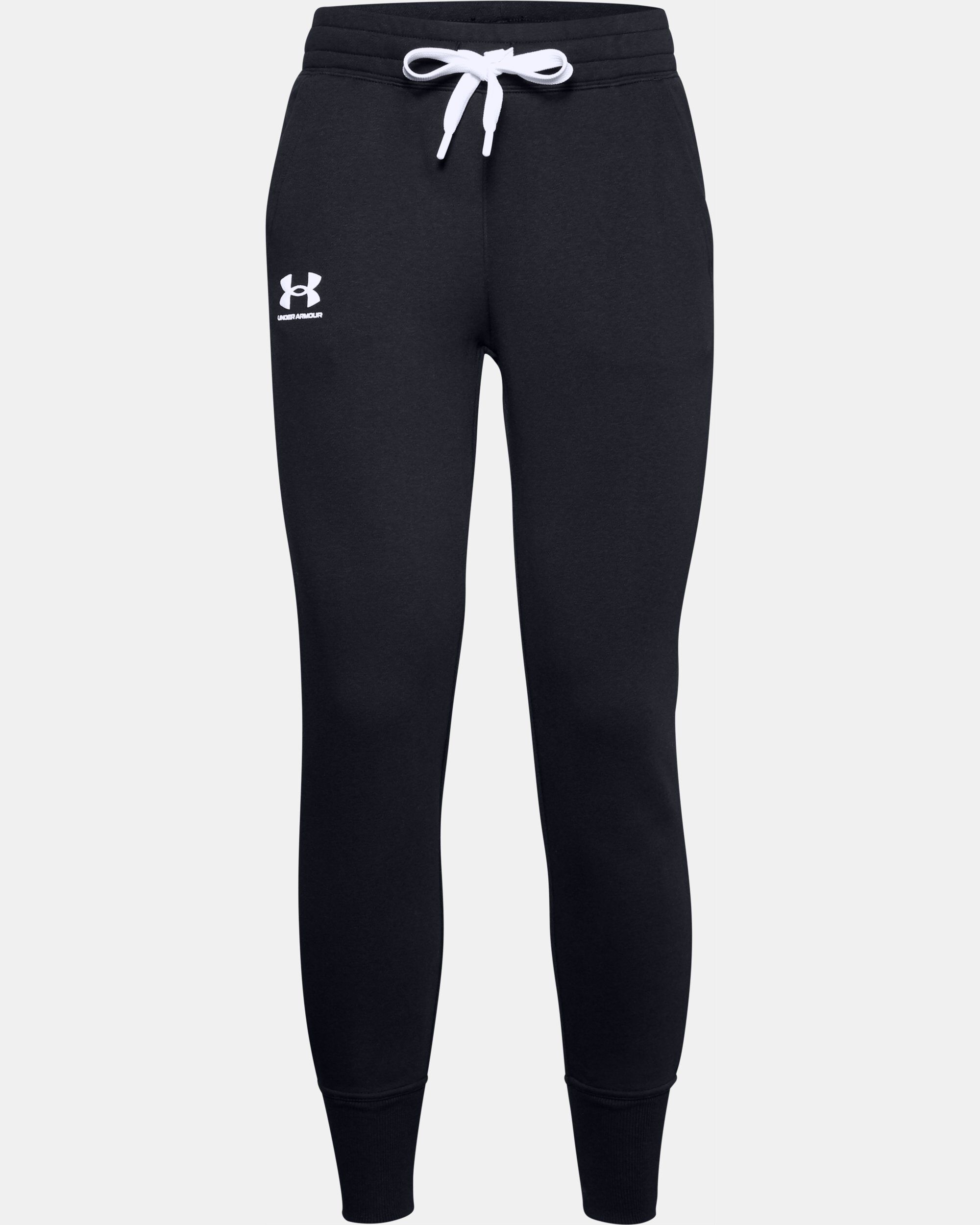 Buy Women s UA Rival Fleece Joggers Black in Dubai UAE Under Armour