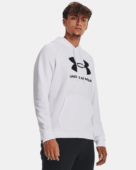 Men's UA Rival Fleece Logo Hoodie image number 0