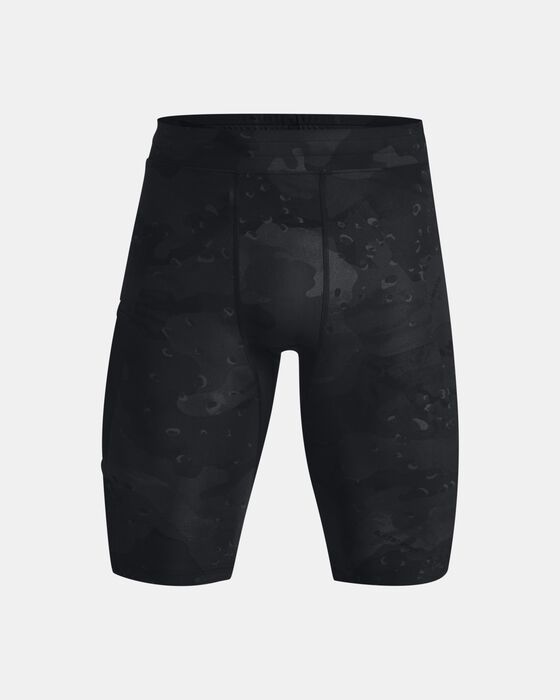 Men's Project Rock Camo Compression Shorts image number 7