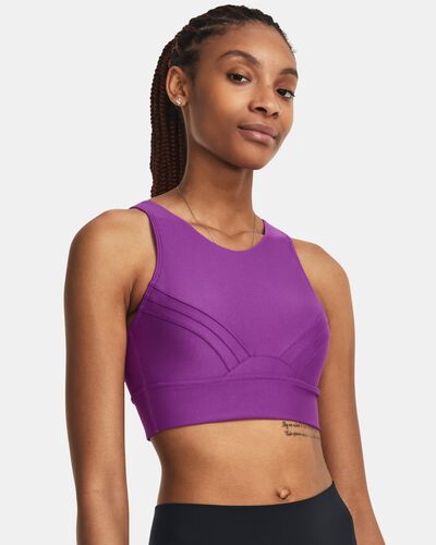Women's UA Infinity Mid Pintuck Sports Bra