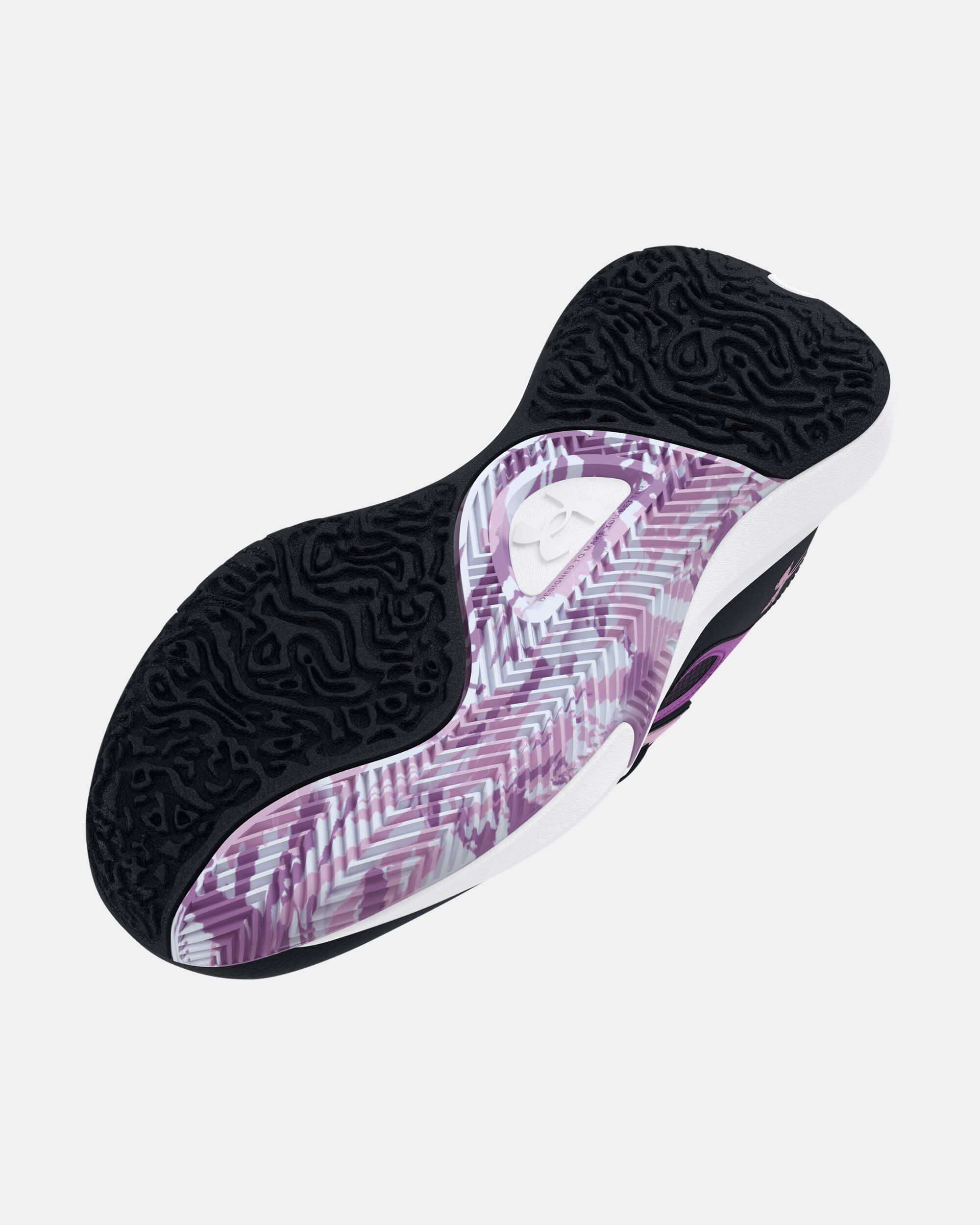 Buy Grade School UA Lockdown 6 Basketball Shoes Black in Dubai UAE Under Armour