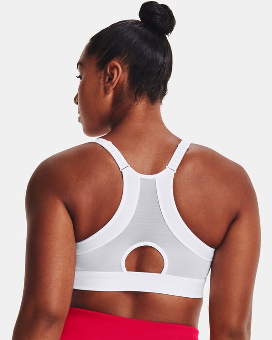 Women's UA Infinity Low Covered Sports Bra image number 6