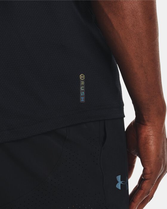 Men's UA RUSH™ HeatGear® 2.0 Short Sleeve Men's UA RUSH™ HeatGear® 2.0 Short Sleeve image number 3