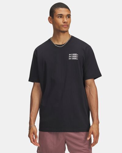 UA تريبل ستاك ليفت شيست لوجو