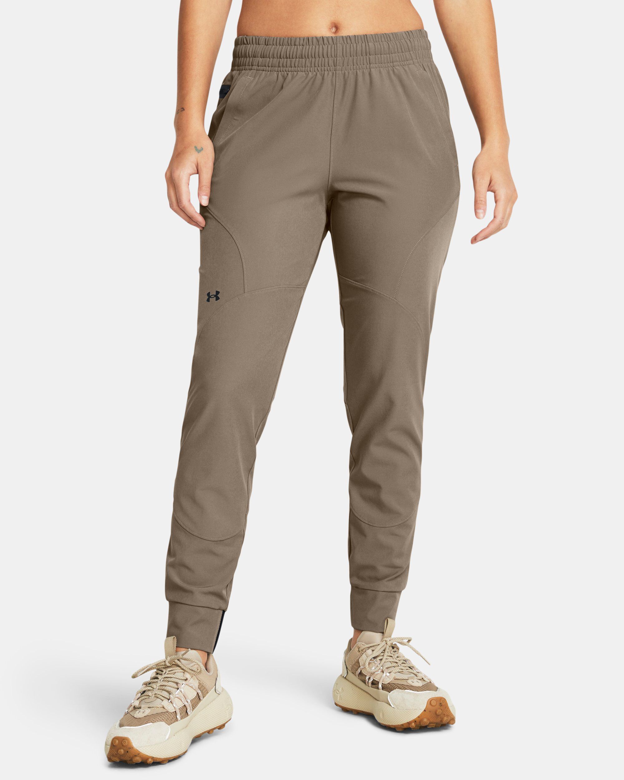 Buy Women s UA Unstoppable Joggers Brown in Dubai UAE Under Armour