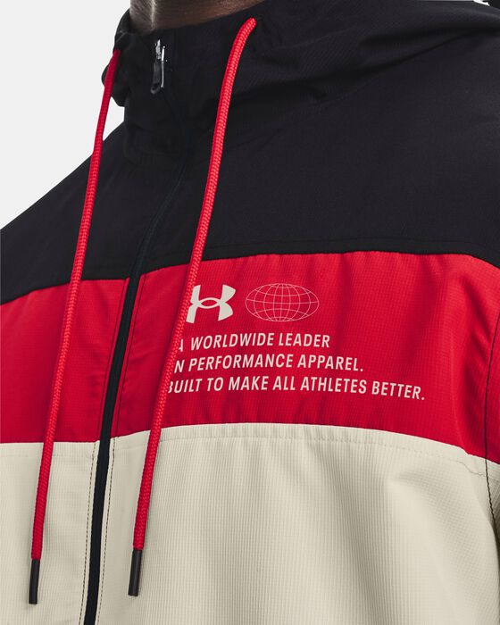 Men's UA Sportstyle Athletic Department Windbreaker Jacket image number 3
