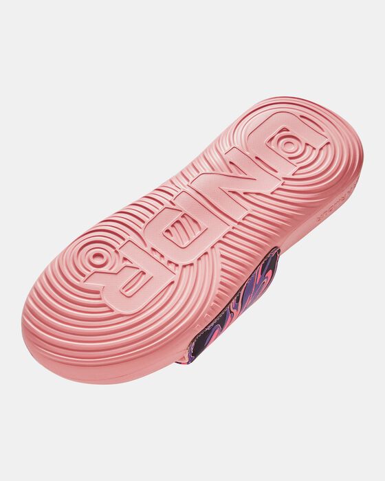 Women's UA Ansa Graphic Slides image number 4