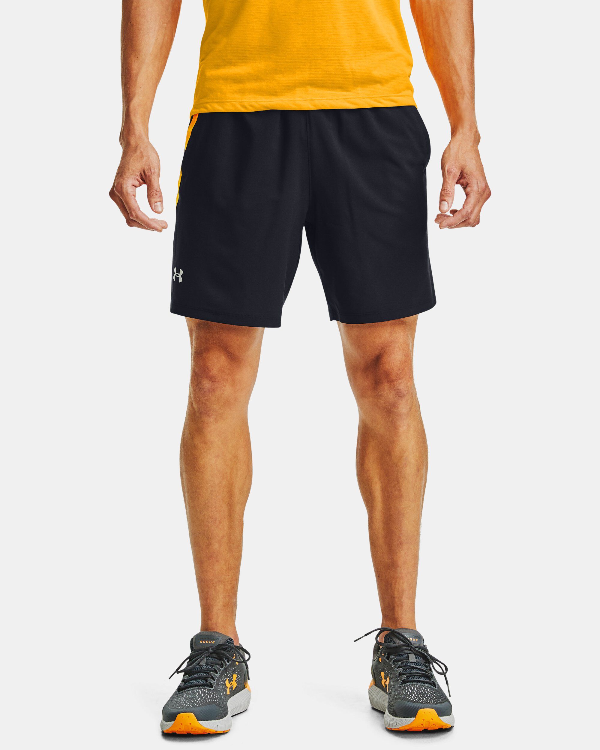 Men s UA Launch SW 7 Branded Shorts