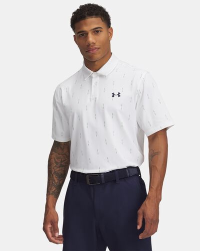 Men's UA Tee To Green Printed Polo