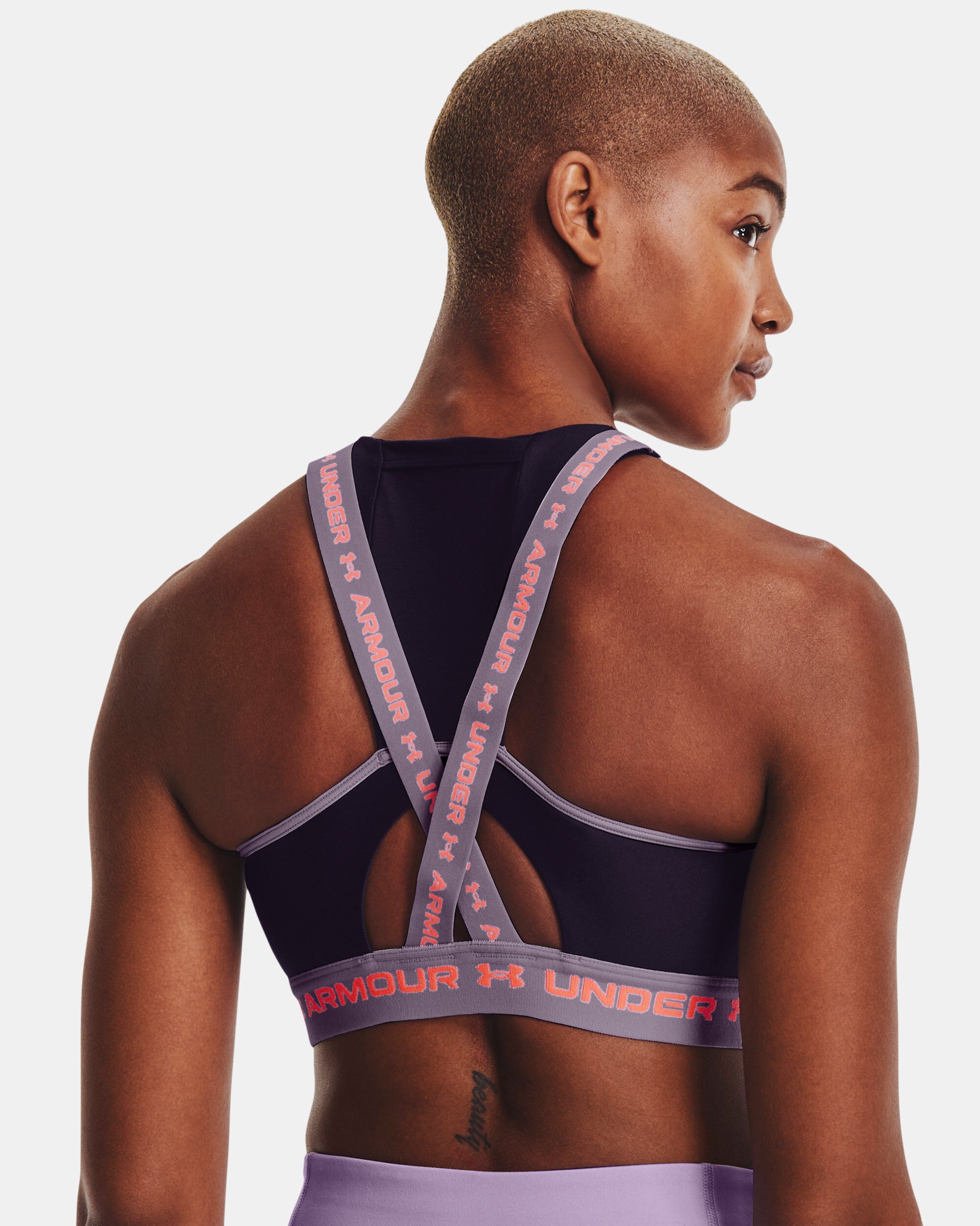 Under armour top pocket bra mid