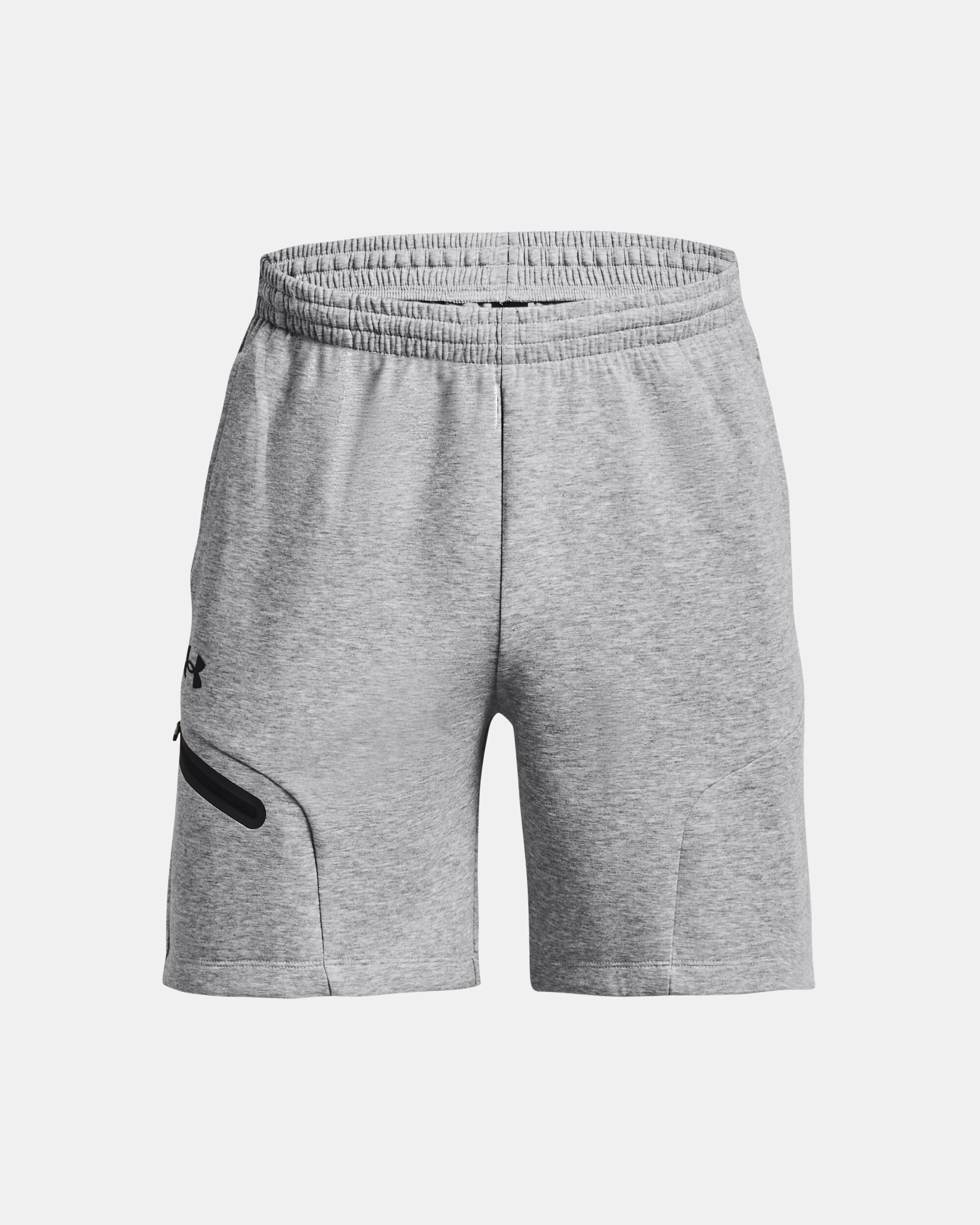 Buy Men s UA Unstoppable Fleece Shorts Grey in Dubai UAE Under Armour