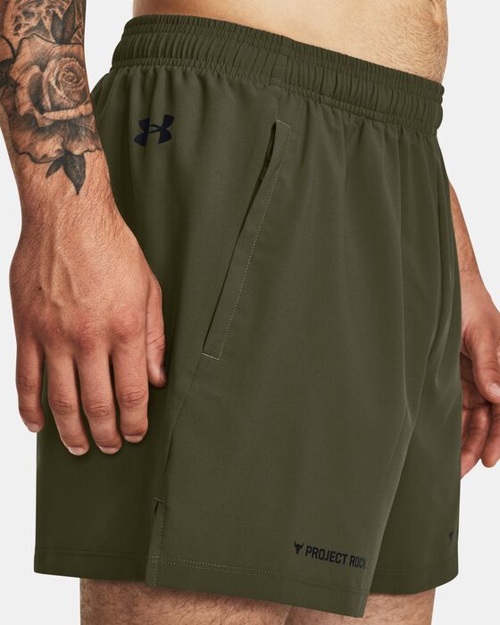 Men's Project Rock 5" Woven Shorts image number 3