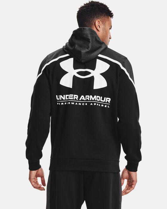 Men's UA Rival Fleece AMP Hoodie image number 1