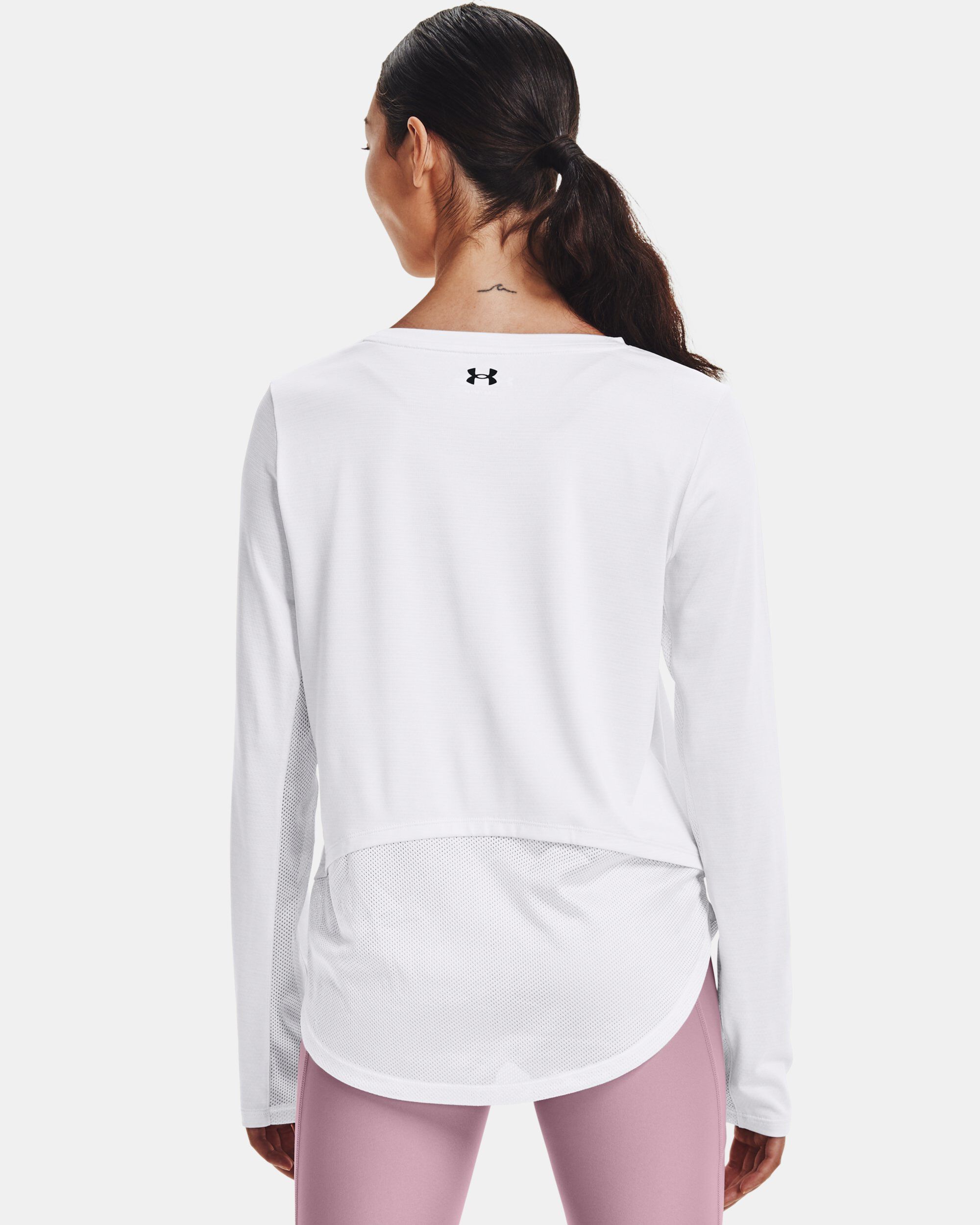 Buy Women s UA Tech Vent Long Sleeve White in Dubai UAE Under Armour