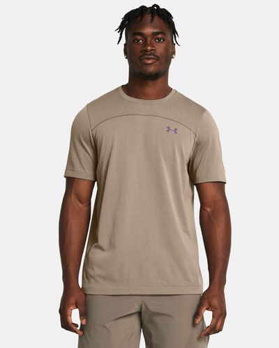 Men's UA Vanish Elite Seamless Wordmark Short Sleeve