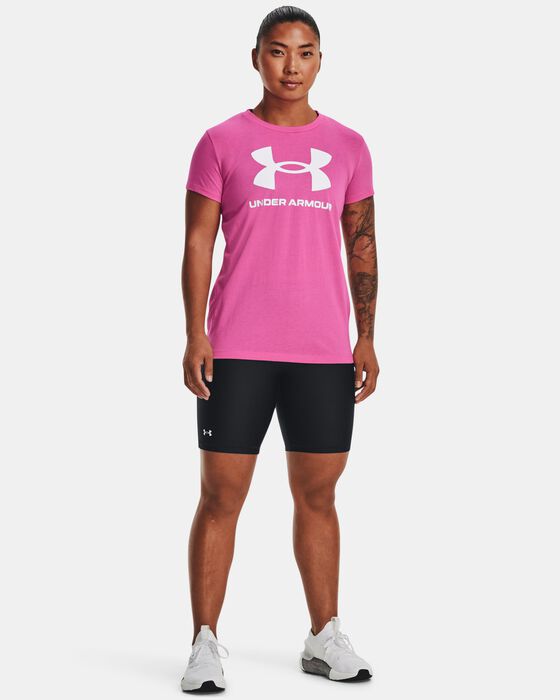 Women's UA Sportstyle Graphic Short Sleeve image number 2