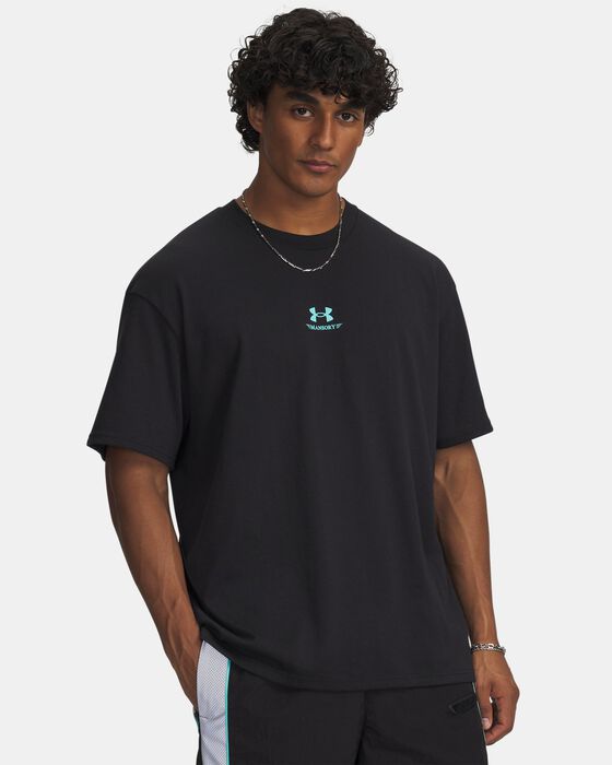 Men's UA x Mansory Heavyweight Car Short Sleeve image number 0