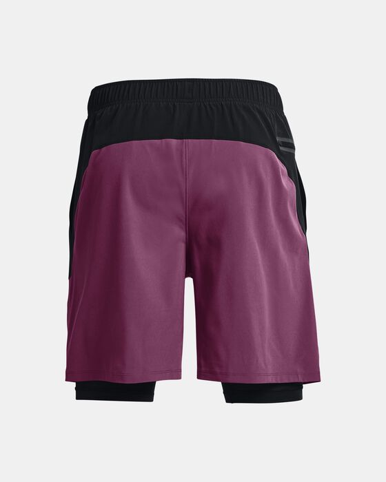 Men's UA Woven 2-in-1 Shorts image number 6