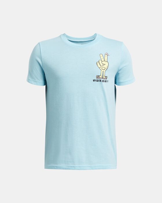 Boys' UA Peace Love UA Short Sleeve image number 0