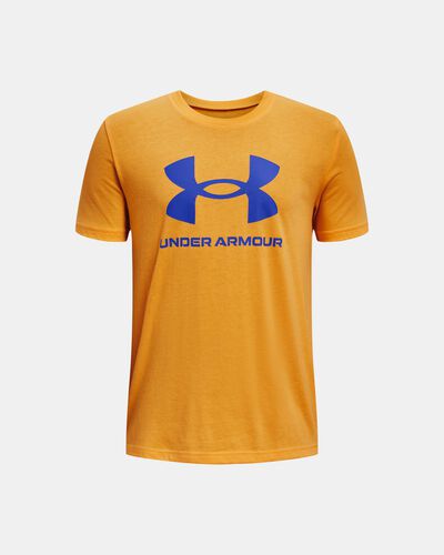 Boys' UA Sportstyle Logo Short Sleeve