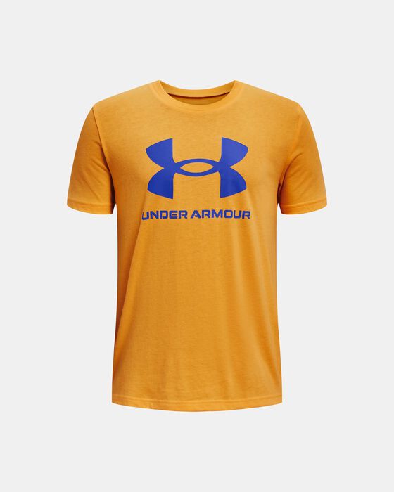 Boys' UA Sportstyle Logo Short Sleeve image number 0