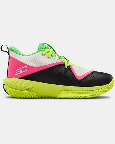 Grade School UA SC 3ZER0 IV Basketball Shoes