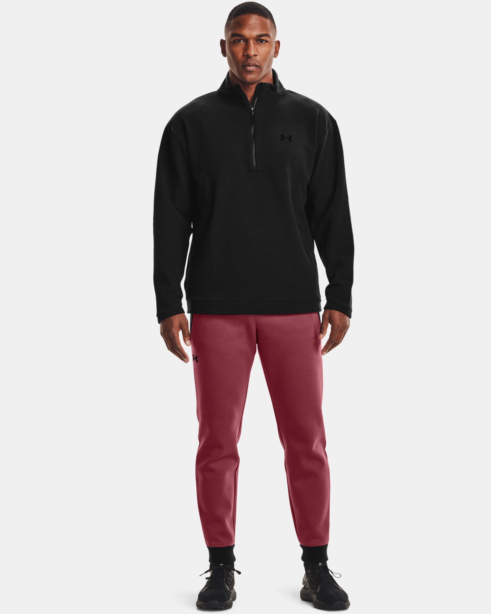 Buy Men s UA RECOVER Fleece Pants Red in Dubai UAE Under Armour