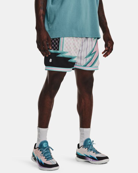 Men's Curry Draft Day 8" Shorts image number 4