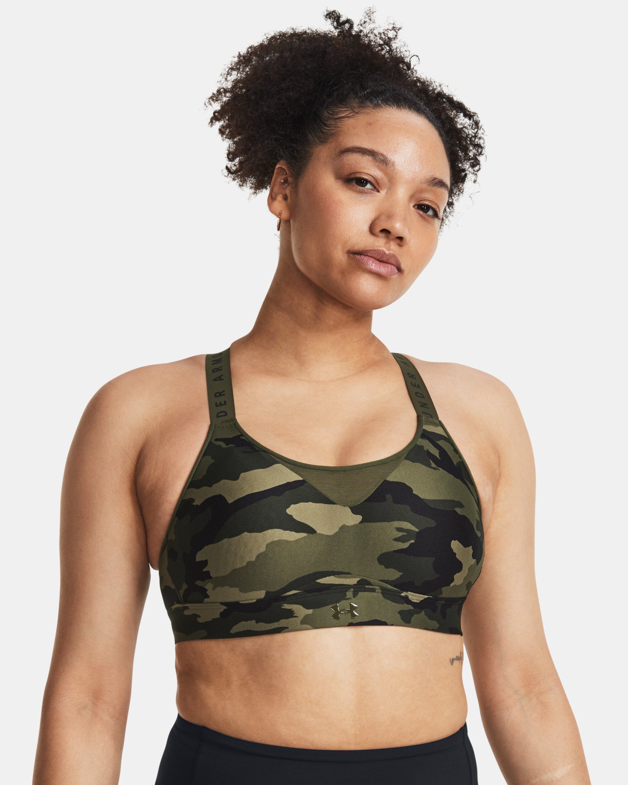 Women s UA Infinity High Printed Sports Bra