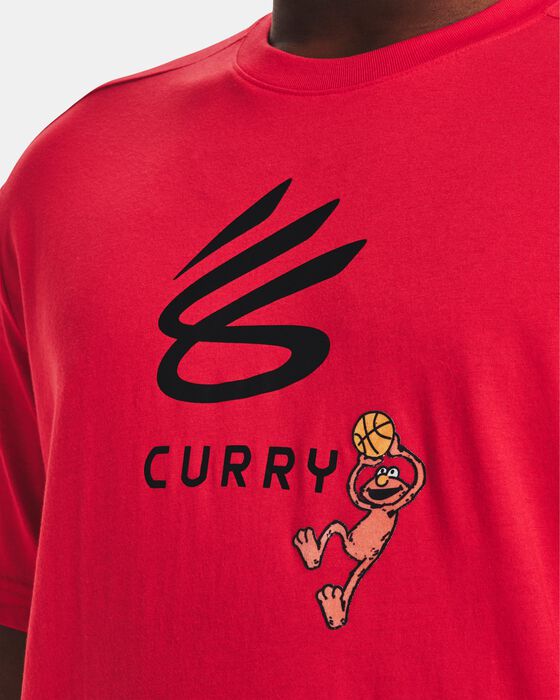 Men's Curry x Elmo Logo Tee image number 4