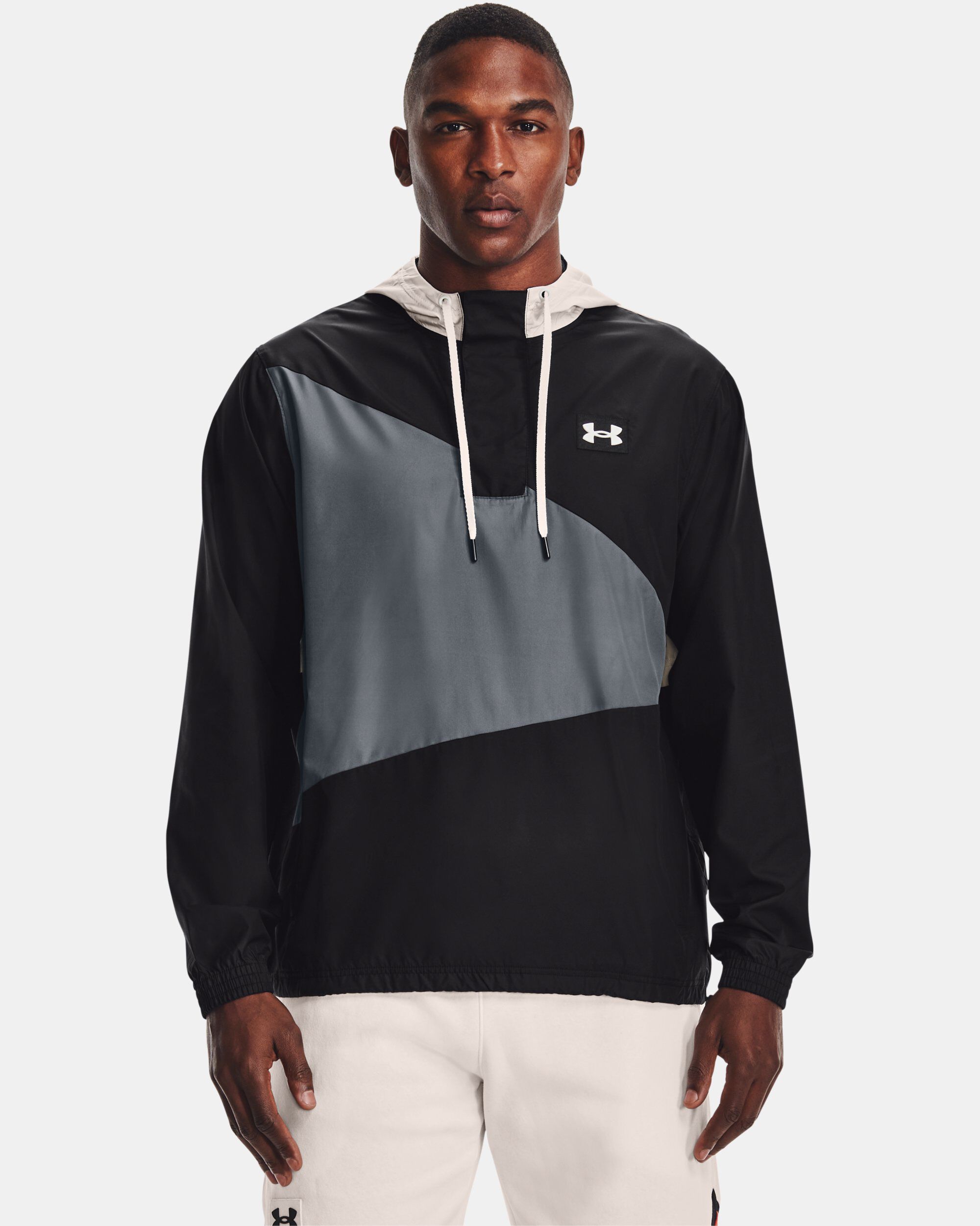 Under armour shop half zip windbreaker