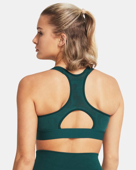 Women's HeatGear® Armour High Sports Bra image number 1