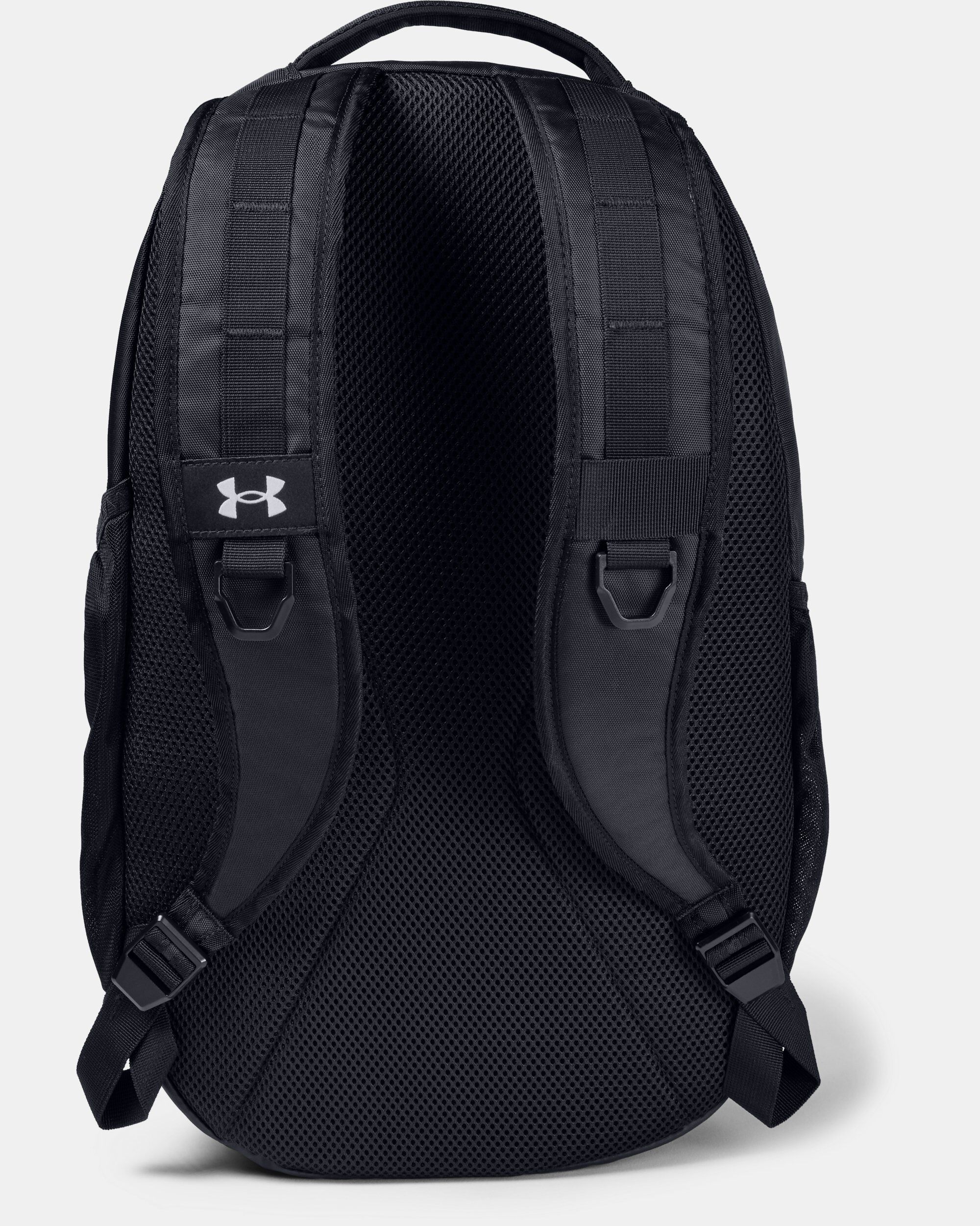 Orange and black shop under armour backpack