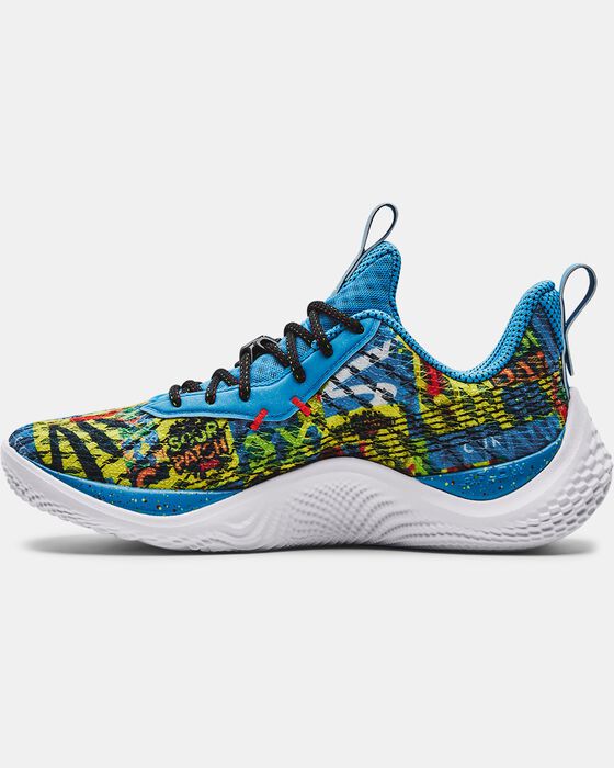 Unisex Curry Flow 10 'Sour Then Sweet' Basketball Shoes image number 1